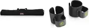 Portable Speaker Stand Bag (50") + Cable Clips for Easy Setup