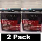 2 x L'Oreal Paris Revitalift Laser X3 TRIPLE ACTION ANTI-AGEING CREAM SPF 15 NEW