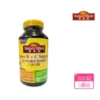 在飛比找momo購物網優惠-【NatureMade 萊萃美】全方位維生素B群加C 活力配