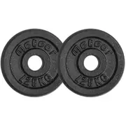 METEOR 1.25kg Standard Weight Plates, Cast Iron Weightlifting Plates, Exercise Weight, Gym Weight, Barbell Weight, Dumbbell Weightes
