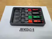 Snap-on Tools NEW MULTI-COLOR 4pc Mini Soft Grip Torx Screwdriver Set SGTX40BMC