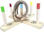 SUPVOX Interactive Boys and Girls Ring Toss Toss Ring Game for Children Develop Precision Accuracy for Parties Carnivals