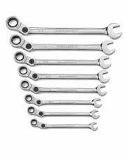 Gearwrench 85498 - Indexing Combination Wrench Set 8 Piece AF