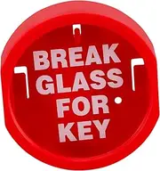 VICASKY Emergency Key Lock Box Wall Mounted Break Key Storage for Hazardous Items Emergency Preparedness Outdoor Use to Authorized Users
