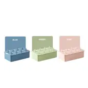 Square 8-grid Tray Kitchen Mini Ice Container for Freezer Separate