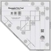 Creative Grids Pineapple Trim Tool For 6-Inch - 8-Inch - or 10-Inch Finished Blo