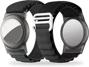 AirTag Bracelet for Children and Adults, Waterproof AirTag Children's Bracelet, Anti-Lost AirTag Holder for Children, GPS Tracker Watch Strap, Compatible with Apple AirTag
