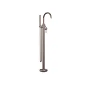 Nero Nova Round Floormount Mixer With Handshower Brushed Bronze NR210903aBZ