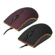 USB 3D Optical Mouse Portable Corded Mice 1200DPI for Office Home Computer