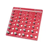 28 Nut and Bolt Thread Checker, Thread Checker, Bolt Size and Thread Identifi...