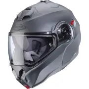 Duke Evo Indy Matt Black Grey Flip Up Helmet
