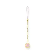 Buy Yellow-gold plated Charm Club short mobile chain by Thomas Sabo online - THOMAS SABO Australia