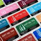 Gelly Tips Nail Tips Kit Full Cover Clear Medium Almond False Nails Soft Gel