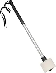 FRCOLOR Snare Drum Mallets with Felt Head Durable Steel Drum Stick for Concerts and Marching Bands Versatile Percussion Accessory for Musicians