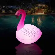 FLAMING SOLAR FLOATING POOL LIGHT ONE (1) FLOATING SOLAR POOL LIGHT SHIPS FREE
