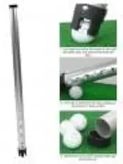 Topyond Golf Ball Retriever, Aluminum Alloy Golf Ball Picker, Ball Grabber Collector, Can Hold 23 Balls, Ball Picker Tube Suitable for Outdoor Golf Activities