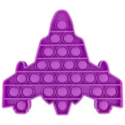 Purple Spaceship Pop Bubble Fidget Toy