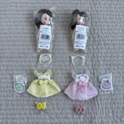LiccaChan MikiChan & MakiChan Dolls Set with Accessories