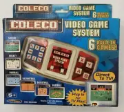 Coleco Handheld Video Game System # 60400 W/ 6 Built In Games - Direct to TV