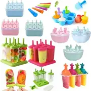 Frozen Ice Cream Cake DIY Mold Juice Popsicle Maker Lolly Pop Mould QT