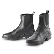 Ovation Men's Aeros Showmaster Zip Equestrian Paddock Boots EU 46 US 12