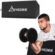 24" Preacher Curl Pad Portable Home Gym Seated Bench Weight Bicep Arm Curler NEW