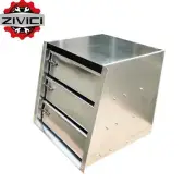 3-Layer Aluminium Tool Drawer System - Slide Out Storage for Canopy Ute Truck