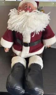 RUSS Kris Kringle Soft Shelf Sitter 24” With Tag