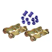 Extended Greasable Shackles & SuperPro Bushings kit for Nissan Navara D22 97-05