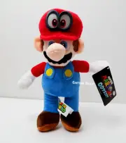Supper Mario Nintendo Red Cappy Hat Plush Figure Stuffed Doll Gift Toy 12" New