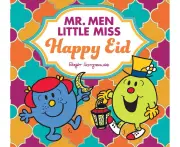 Mr. Men Little Miss Happy Eid