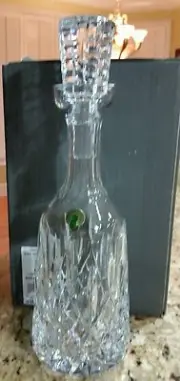WATERFORD LISMORE WINE DECANTER, 26 OUNCE. BNIB MSRP $425.