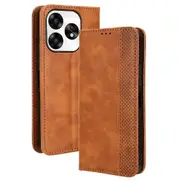 Shockproof Retro Phone Cover For Umidigi A15 / A15c, Wallet Design Case