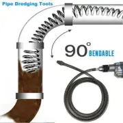 Pipe Dredging Tool Spring Pipe Sewer Pipe Unblocker Sinks Basin Clogged Tools