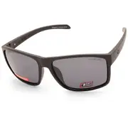 Dirty Dog Blast XL Satin Black/Grey Polarised Men's Sunglasses 53707