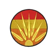 Native American Indians Aztecs Logo Embroidered Patch Iron-On/Hook Backed Badge