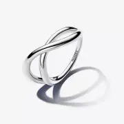 *BRAND NEW* Pandora ESSENCE Silver Organically Shaped Infinity Ring 193318C00