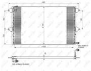 RTG Air Conditioning Condenser Fits Honda Jazz 2013- 1.4 80110TF3E01