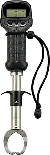 Piscifun Fish Lip Gripper with Digital Scale Water-resitant Lip Grip with Electronic Digital Scale Fish Grabber Stainless Steel Clip Fish Control