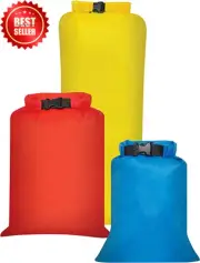 Ultimate Dry Sack 3-Pack, Waterproof Storage Bags for Camping, Hiking