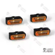 US Stock LESU Four Side Skirt Lights LED Lamp for 1/14 Tamiye RC Tractor Truck
