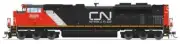 Broadway Limited HO 8674 EMD SD70M-2, CN 8009, Website Scheme, Paragon4 Sound/DC