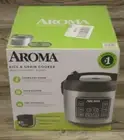 NEW Aroma 20-Cup Programmable Rice & Grain Cooker and Multi-Cooker ARC-5100SB