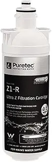 Puretec Z1 Replacement Cartridge - 0.1 Micron Water Filter - 1 Count