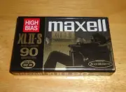 (1) MAXELL XLII-S 90 Blank Audio Cassette Tape *NEW* Tokyo Japan Hitachi Version