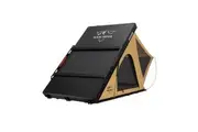 San Hima Kalbarri Lite Rooftop Tent Hardshell With Ladder & Rack Khaki Camping