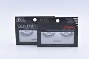 LOT OF 2 Ardell Professional False Mink Demi - Wispies False Eyelashes, Black Ne