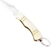 Tiny Folder Miniature Gadgets Collection Knife, Eastern Delights Pocket Smallest Multi Tool (Gold)