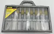 Vintage 1996 Stanley 16-902 9 piece Wood Chisel Set 1/4" to 2" USA Made NOS