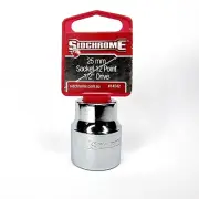 Sidchrome 25mm Socket 1/2" Drive 12 Point Metric Socket SCMT14242 - 14242